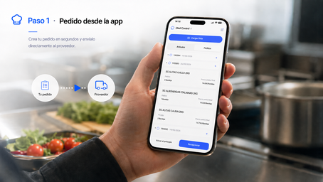 Módulo de validación de facturas de Chef Control mostrado en pantalla de ordenador